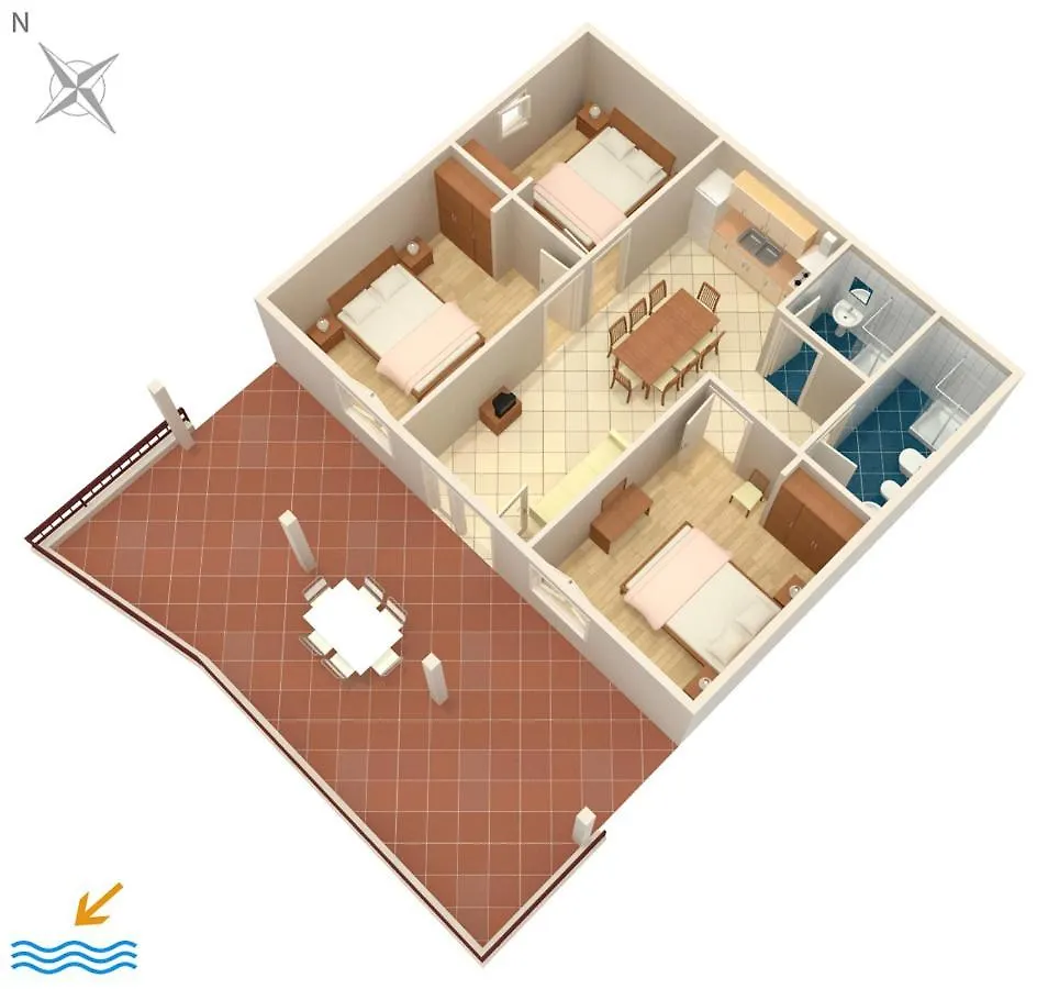 Apartments With A Parking Space Rabac, Labin - 9652 Rabac